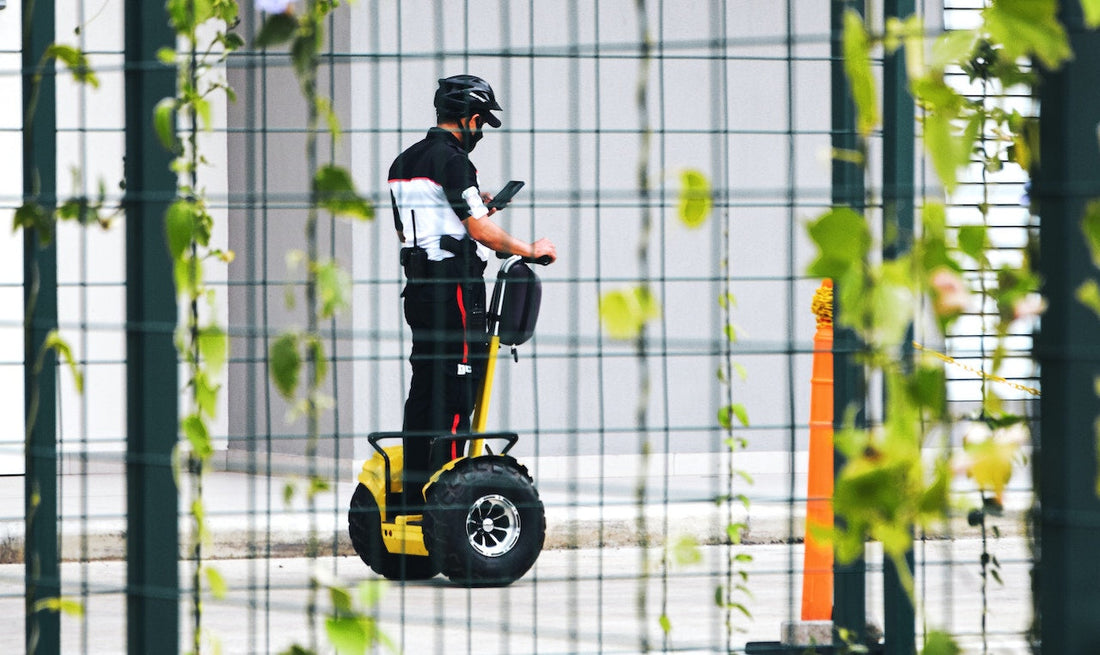 security officer on patrol