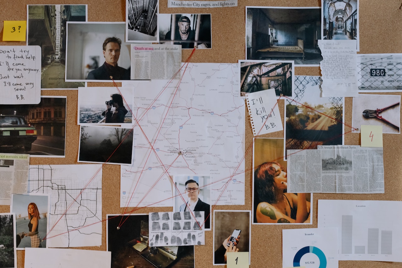 wall of evidence